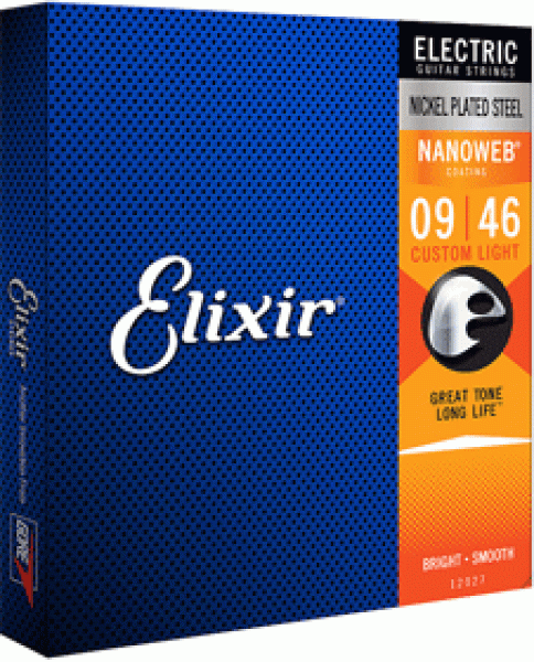 Elixir Electric NanoWeb 12027 Custom Light